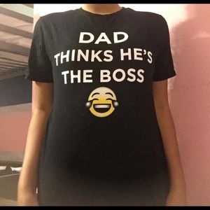 Dad thinks he’s the boss T-shirt
